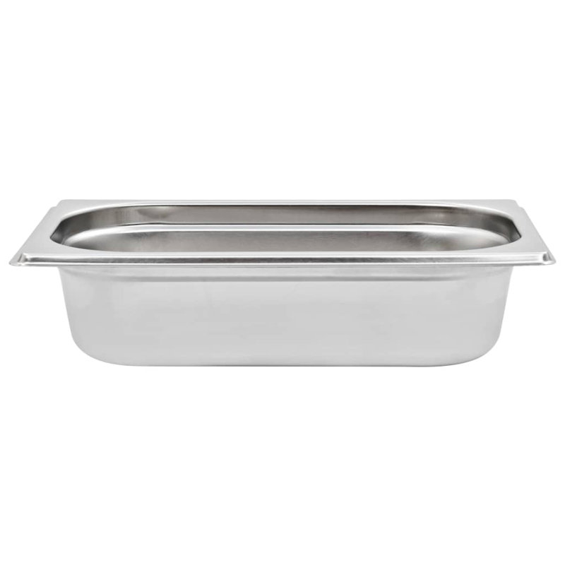 Stainless Steel Pan, 6.5cm H x 26.5cm W x 16.2cm D