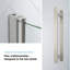 OVE Decors Pasadena 45 7/16 To 47 3/8 In. W X 72 In. H Alcove Frameless Pivot Shower Door , 2025-110692735