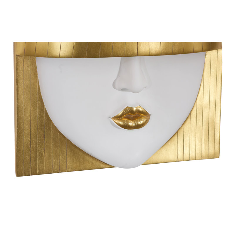 Décoration murale Fashion Face Large Kiss