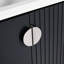 Armoire de salle de bain murale 28 po - Lavabo en céramique inclus avec porte à fermeture en douceur et poignée en métal pour meuble-lavabo de 28 po avec poignées de style moderne pour petites salles de bain