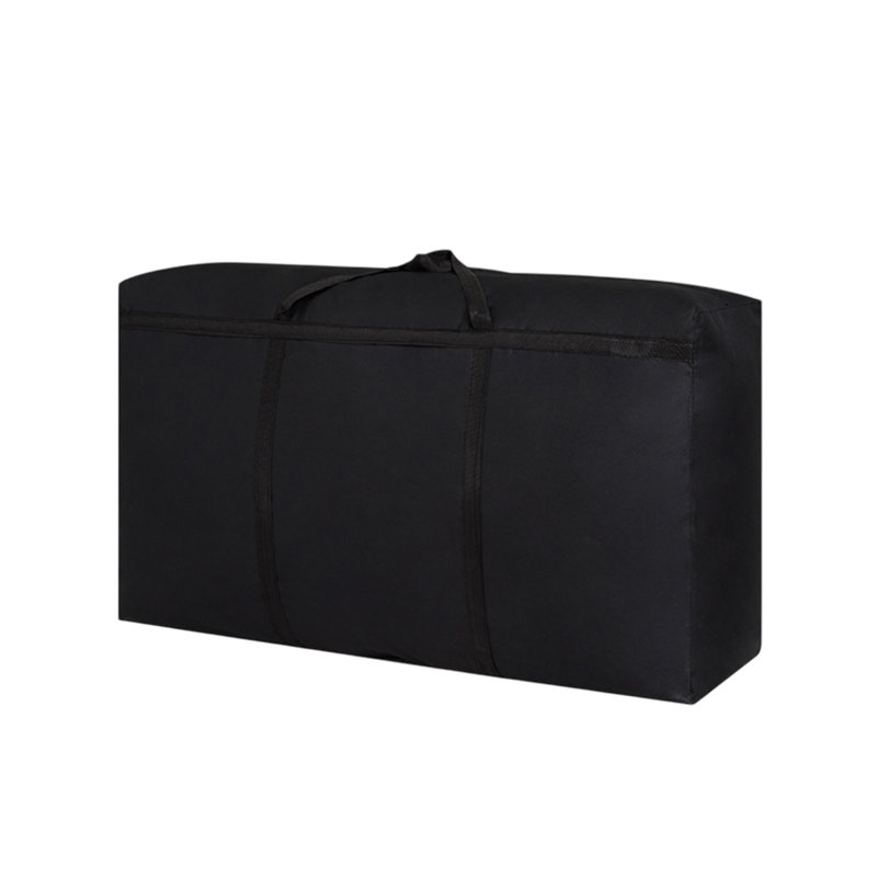  Large Moving Bags, Alternative to Moving Bins, Heavy-Duty Tote Storage Bags, Packing Moving Boxes Supplies, College Dorm Room Essentials for Clothes, Black