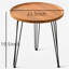 Table basse simple en bois massif