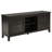Sutter Distressed Java 2-Door TV Stand