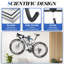 Metal Wall Mounted Bike Rack