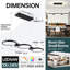 Luminaire suspendu noir à 5 lumières Shepshed