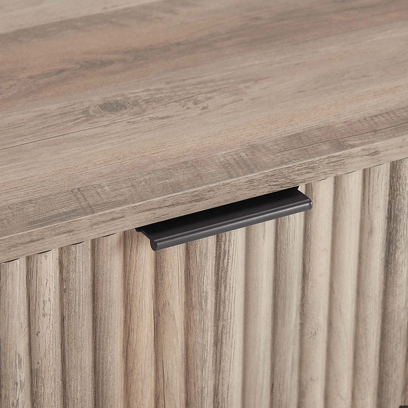 Commode en gris rustique, Gris