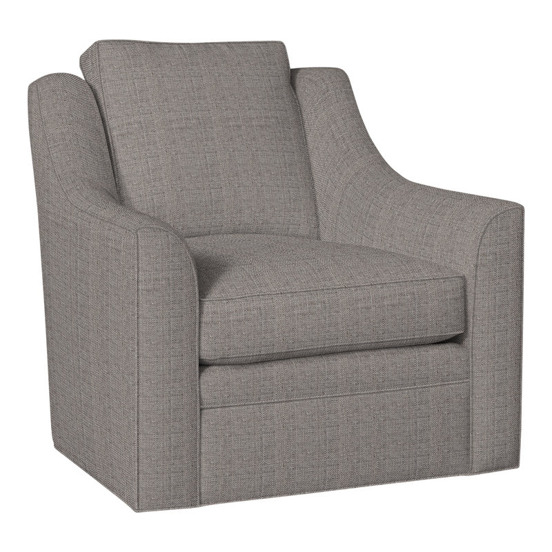 American Bungalow Nicholas Barrel Back Swivel Chair, Perigold Willa Bark