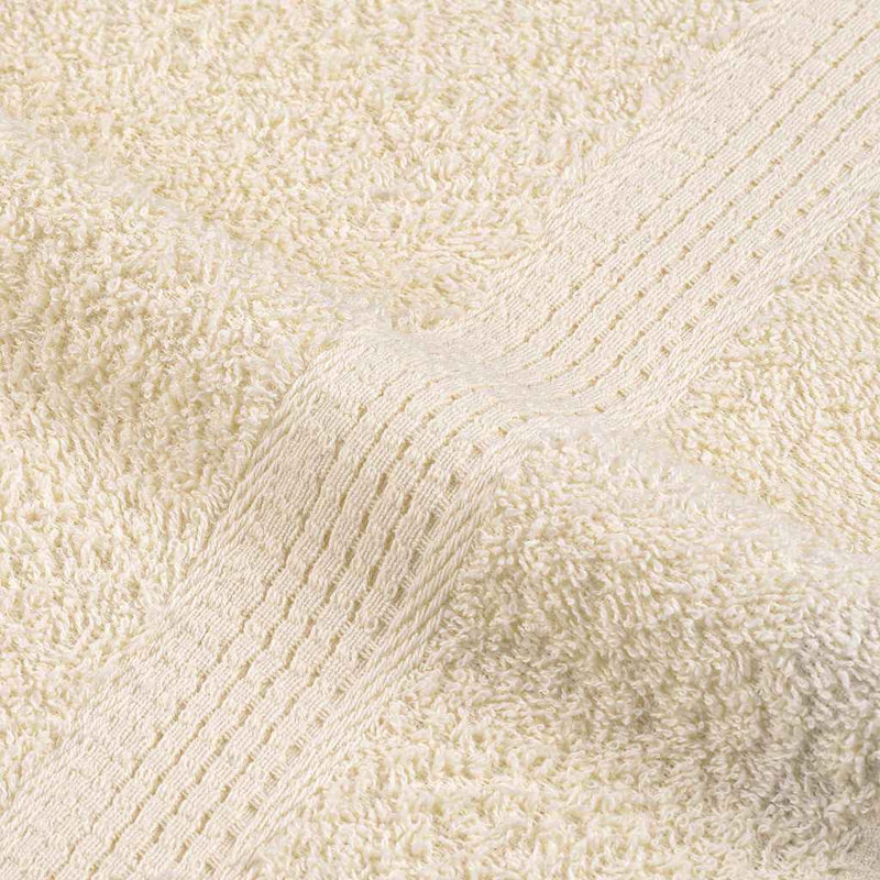 Reshod 100% Cotton Beach Towel, Cream