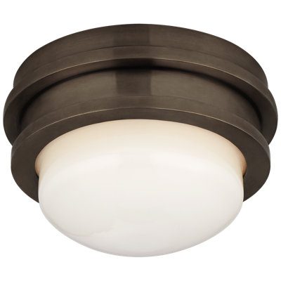 Chapman & Myers Launceton 5" Solitaire Flush Mount