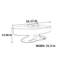 Table basse ovale en pierre claire-109000792-109000793