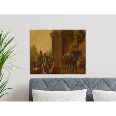 Kerrick 1 Piece Wrapped Canvas Wall Art Set