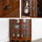Brown Solid Wood Corner cabinet