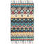 Vahakn Oriental Hand-Knotted Wool Blue Area Rug-1222659555
