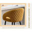 Upholstered Counter Stool with Metal Frame-1252839407