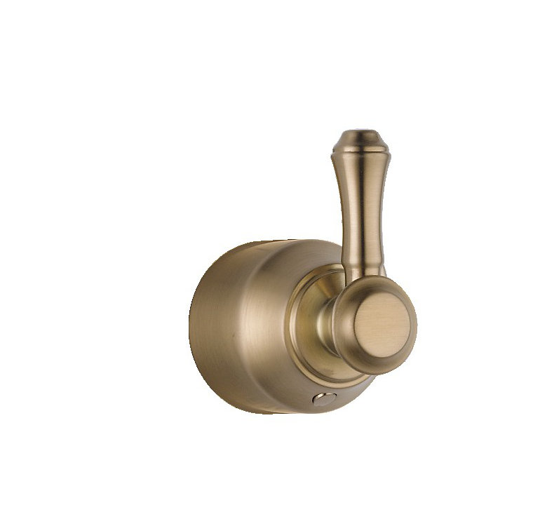 Poignée Cassidy 2,5 po x 2,5 po, Bronze-Champagne lustré
