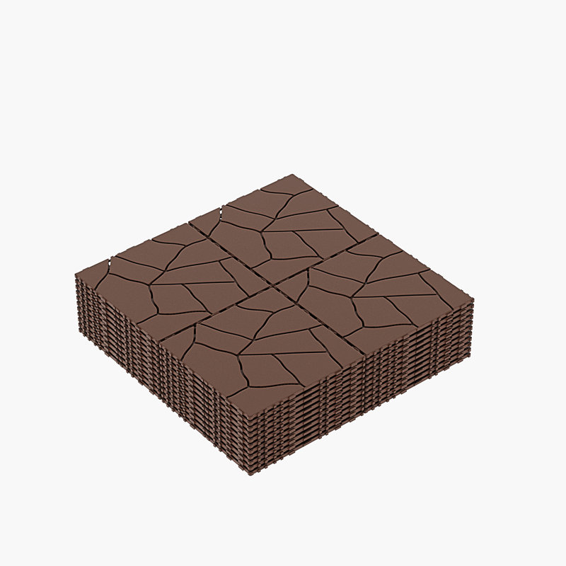 Stone Style 12" Patio Deck Tiles