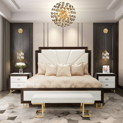 Ensemble de chambre avec grand lit 4 pièces Belmont Place
