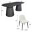 Talisa 6 - Person Double Pedestal  Dining Set-120842723