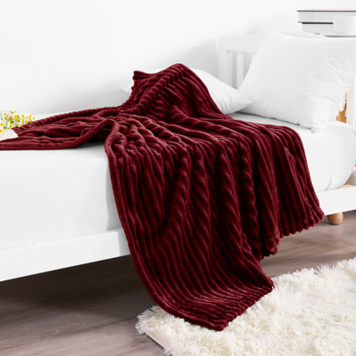Couverture en peluche flanelle pour tout-petits, couverture moelleuse réversible pour bébé, 30 po x 40 po - NTBAY