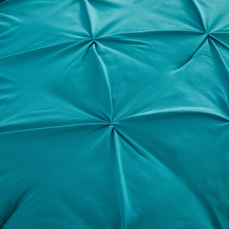 Comforter, Queen Comforter + 2 Standard Shams, Teal