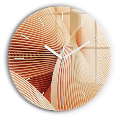 Glass Wall Clock