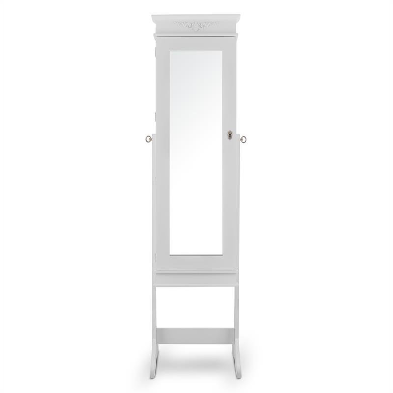 Wood Floor Mirror