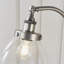 Anais 152cm Silver Arched Floor Lamp