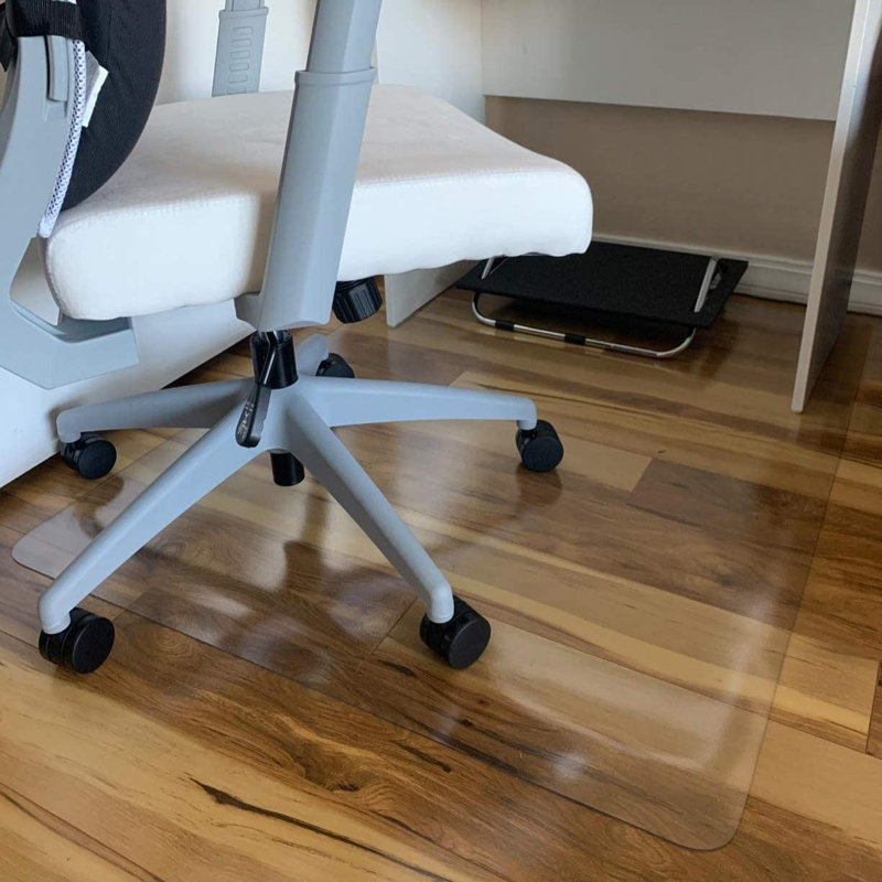 Tapis de bureau rectangulaire droit pour chaises de bureau l 47 po x P 35 po