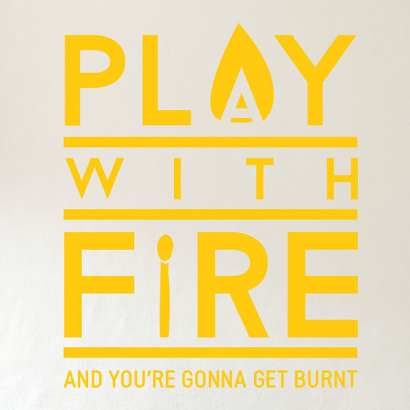 Wall Decal, Medium, Dark Yellow