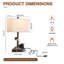 Resin Table Lamp