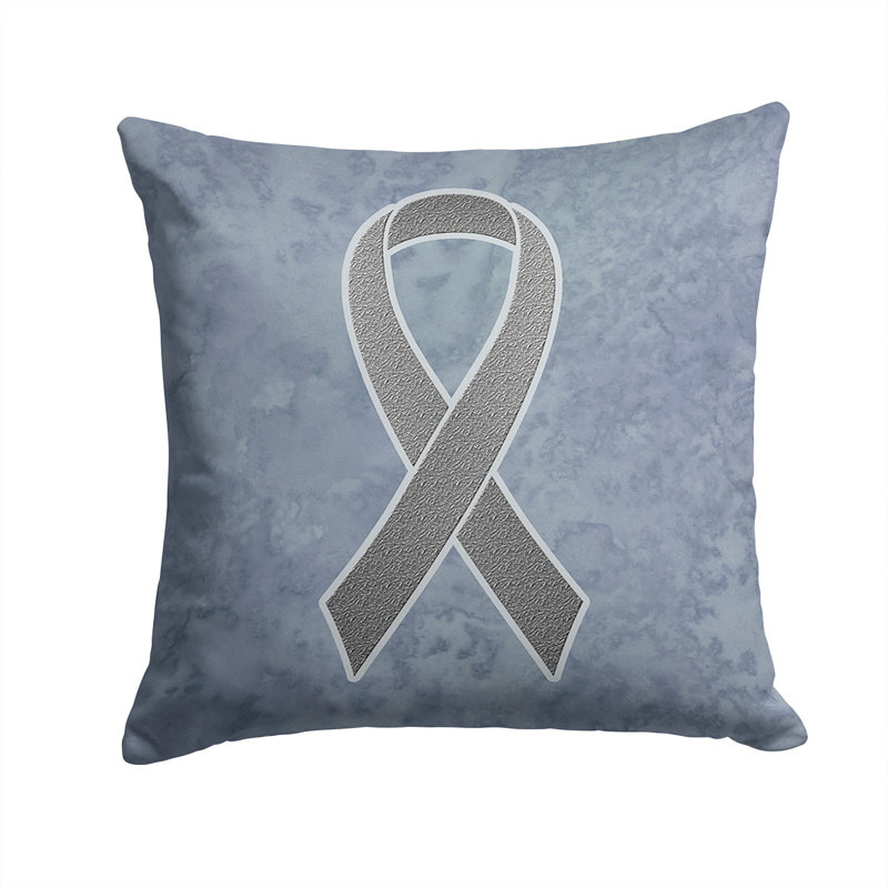 Ribbon Outdoor Throw Pillow, 14" H x 14" W x 4" D