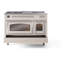 ILVE Nostalgie II Noblesse 48 inch Dual Fuel Range (5 Sealed Burners + Griddle + French Top, Triple Glass Door)-1568569770-1568569774-1568569779