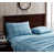 Tissu écossais blanc / bleu sarcelle sélectionné