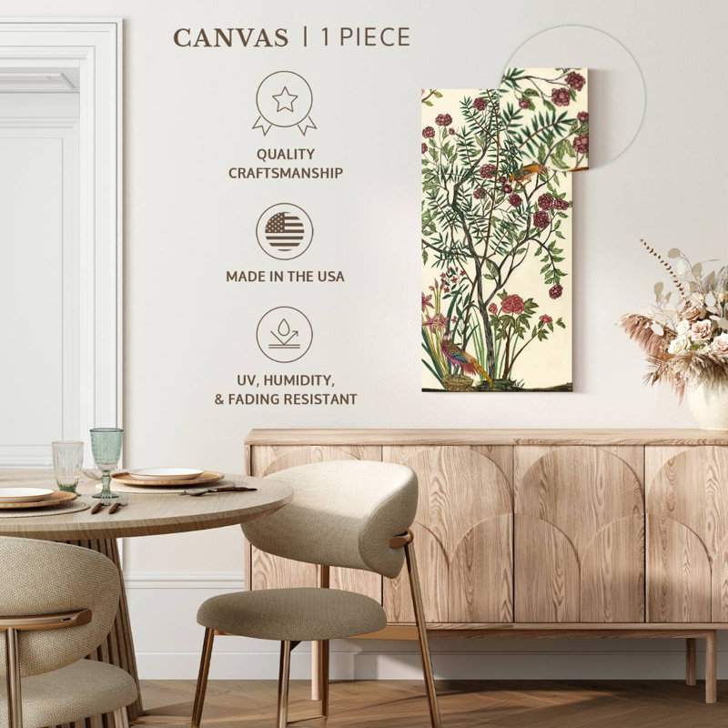 Traditional chinoiserie III, H 24 po x l 12 po