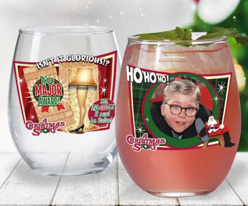 Ensemble de verres à vin sans pied 21 oz The Holiday Aisle® Iconic Quotes | 2 verres