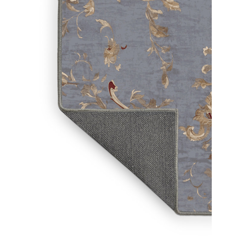 Tapis rose soyeux et moelleux, Rectangle 4 pi x 6 pi