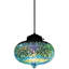 Lustre moderne en verre Tropical Fireworks