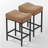 Triplehorn Backless Bar and Counter Stools Upholstered Seat for Comfort, Perfect for Kitchen or Dining Areas-935776918-935776923