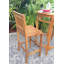 Maldives Outdoor Teak Bar Stool