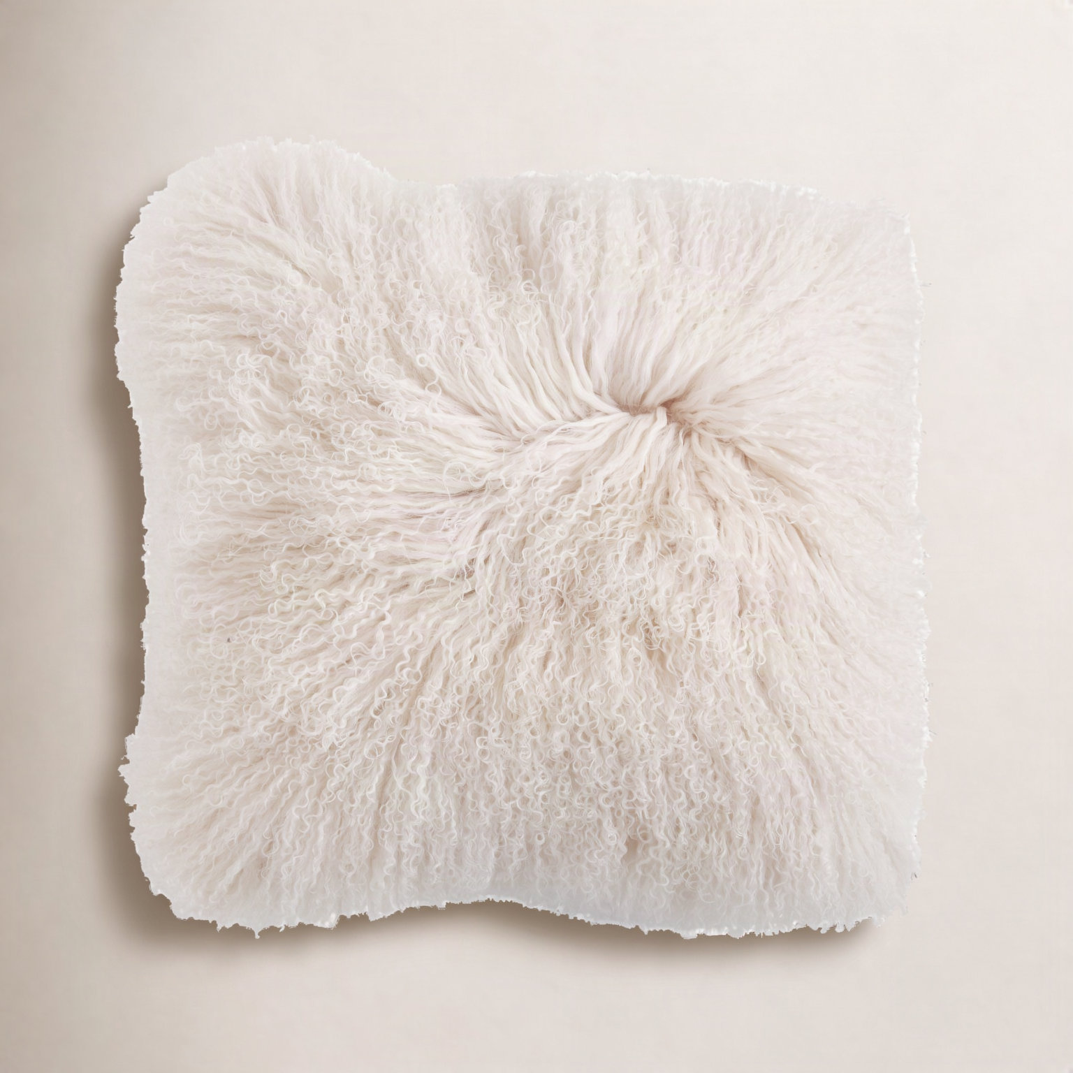 Jiana 20" x 20" Throw Pillow, Clear