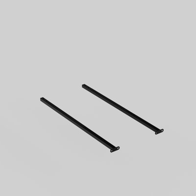 Silent iron rod (at the foot end)
