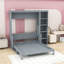 Lit escamotable avec bureau et tablettes de rangement-1611649027-1611649036