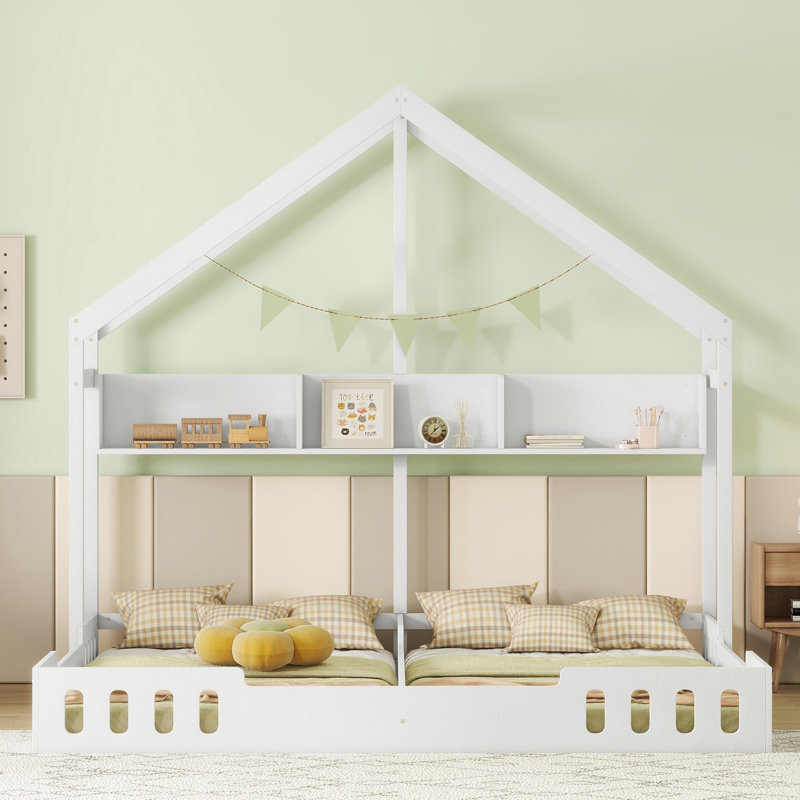 Wood  House Platform Beds