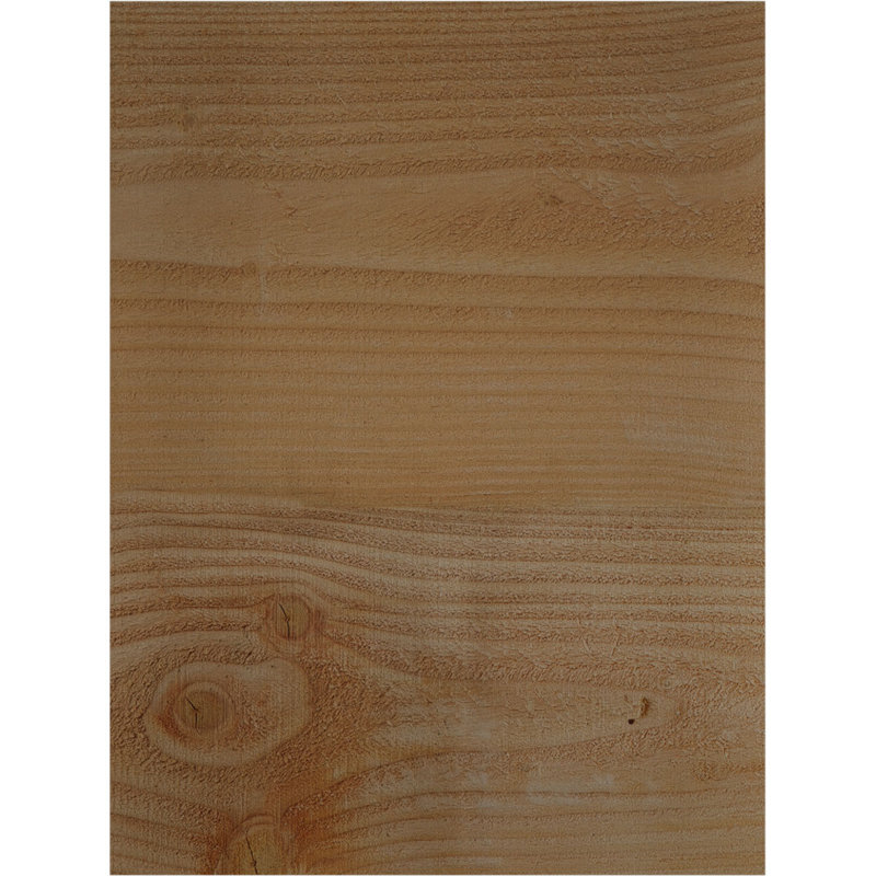 Corbeau Del Monte avec contre-plaque, H 8 po x l 6 po x P 8 po, Sapin de Douglas, Sciage brut