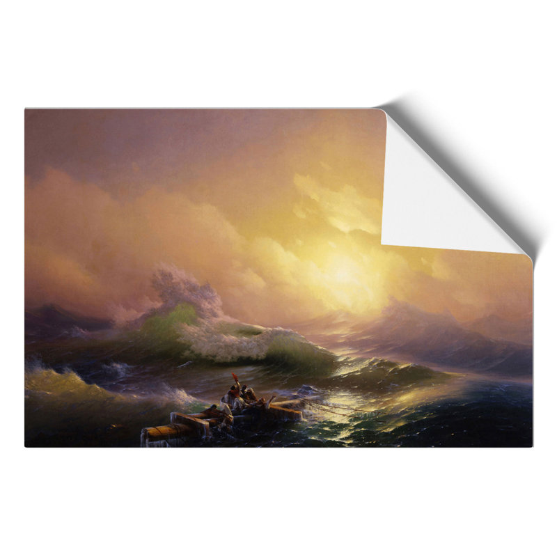 The Ninth Wave by Ivan Aivazovsky - Frameless Print, 21cm H x 30cm W x 0.1cm D