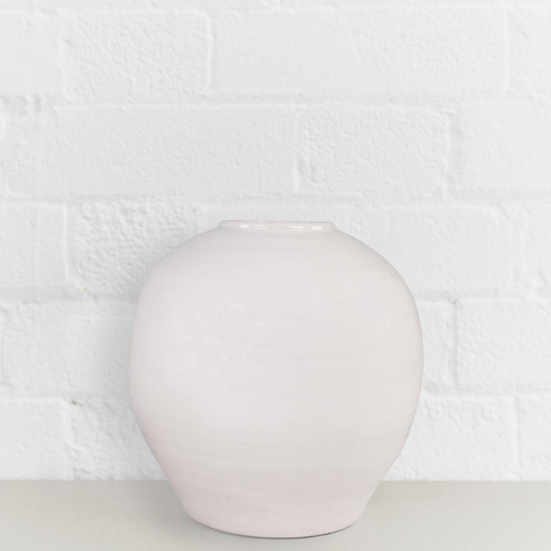 Emperatriz Ceramic Table Vase, 14" H x 14" W x 14" D