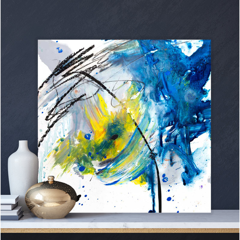 Fushite - Artist Enhanced Canvas Print, 36" H x 36" W x 1.5" D, Unframed
