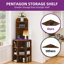 Étagère d'angle avec ports et prises USB Darley-1634800156