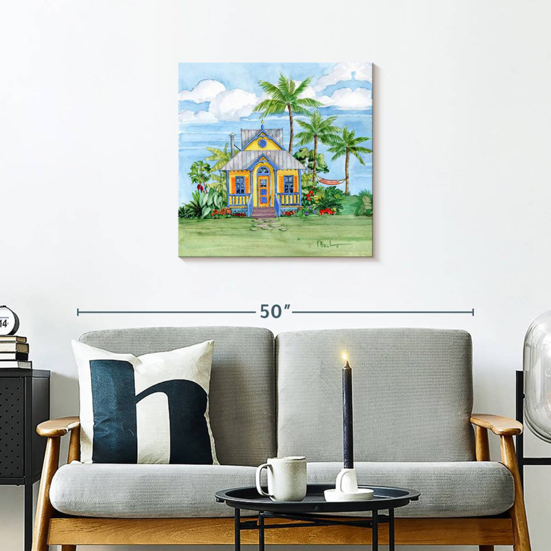 Lilie Tropical Cottage II, H 24 po x l 24 po