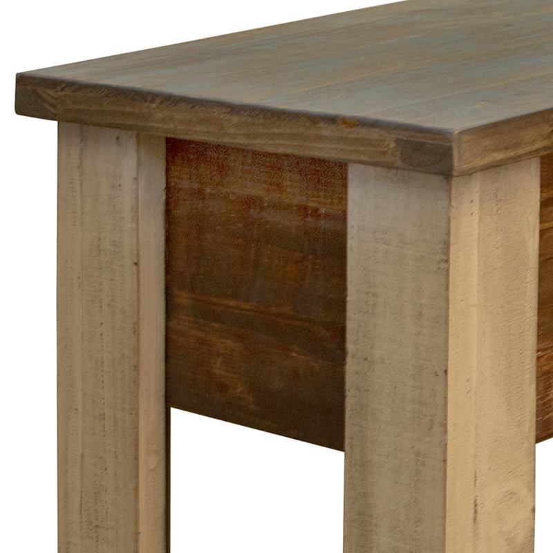 Antique Multi-colour Counter Height Sofa Bar Table